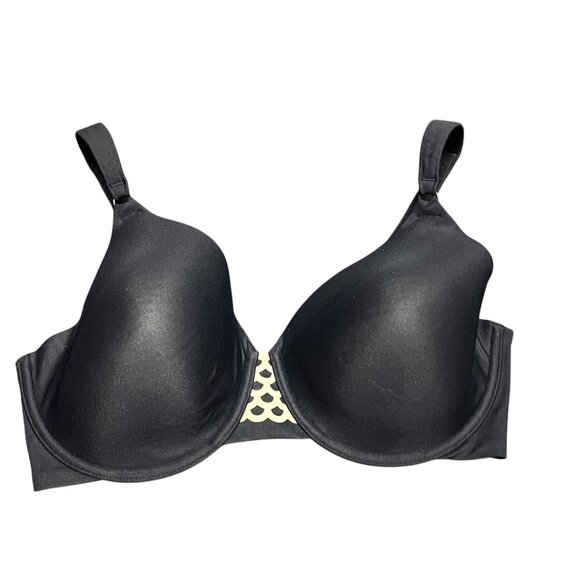 Olga Bra To A Tee Underwire Contour Bra 35145 Black 36DD - Picture 1 of 5
